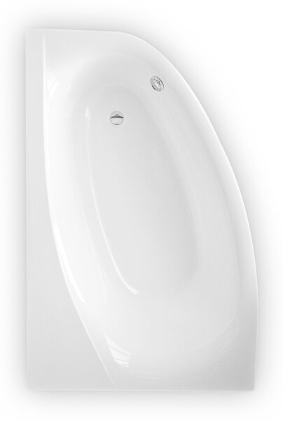Roth Asymetrická akrylátová vana ISABELLA NEO Varianta: rozměry: 170x110 cm, orientace: Levá - (ISABELLA NEO 170 L - 9700000)