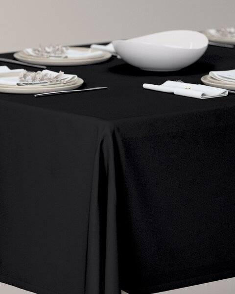 Ubrus obdélníkový barva černá