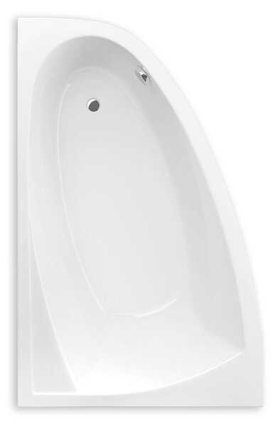 Roltechnik Outlet Asymetrická akrylátová vana iBATH ASYMMETRIC NEO Varianta: rozměry: 150x95 cm, orientace: Pravá - (iBATH_ASYMMETRIC_NEO_150P - 9160000)