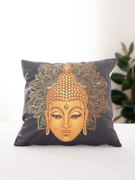 MK Lůžkoviny Povlak na polštář mikroplyš 45 x 45 cm - Buddha 3