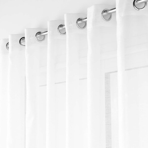 Bílá voálová záclona 400x240 cm Lissea – douceur d'intérieur