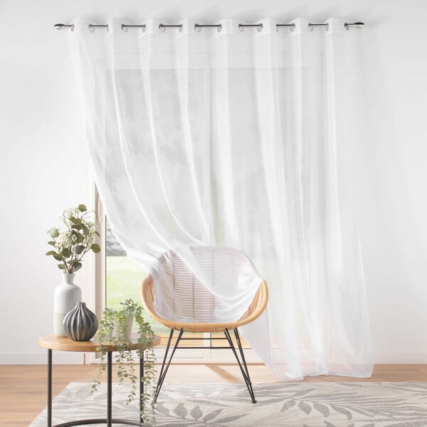 Bílá voálová záclona 300x240 cm Lissea – douceur d'intérieur