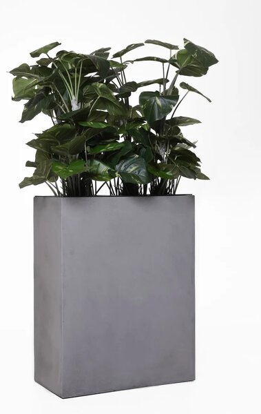 Květináč ELEMENTO, sklolaminát, šířka 59 cm, beton design