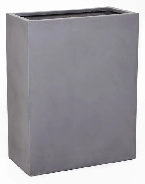 Květináč ELEMENTO, sklolaminát, šířka 59 cm, beton design