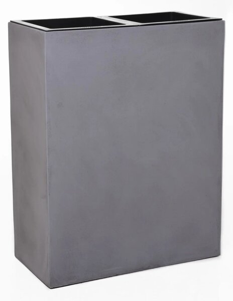 Květináč ELEMENTO, sklolaminát, šířka 59 cm, beton design