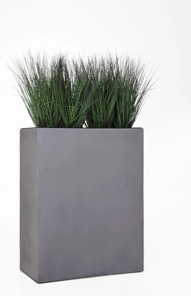 Květináč ELEMENTO, sklolaminát, šířka 59 cm, beton design