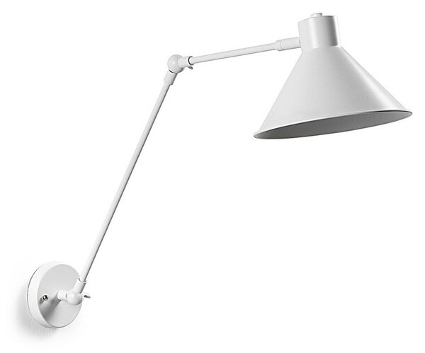 Bílé nástěnné svítidlo Dione – Kave Home