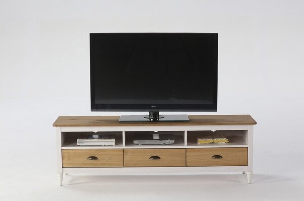 SOB Nábytek - Dřevěný TV stolek 158 cm Marckeric Joyce borovice - F0371021BP