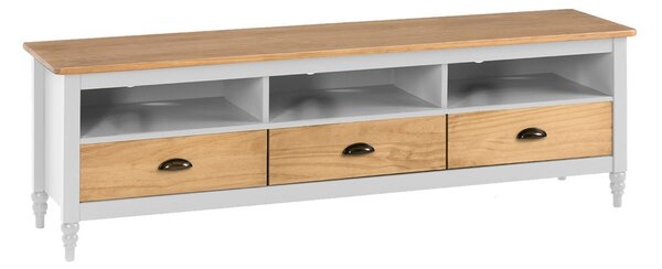 SOB Nábytek - Dřevěný TV stolek 158 cm Marckeric Joyce borovice - F0371021BP