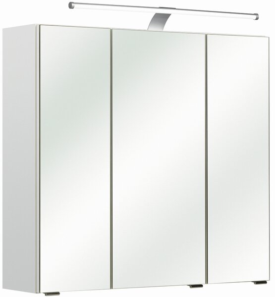 ZRCADLOVÁ SKŘÍŇKA, bílá, 75/70/20 cm Xora - Zrcadlové skříňky