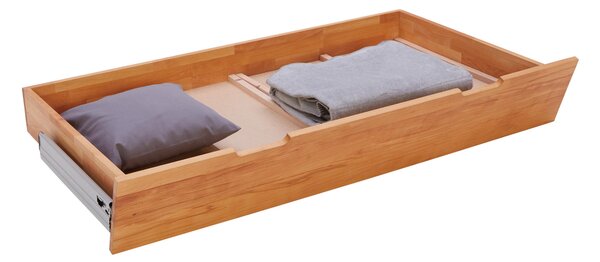 ÚLOŽNÝ PROSTOR POD POSTEL, 145/23,5/77 cm, buk Linea Natura - Kostry postelí & díly k postelím
