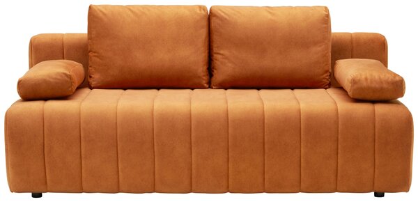 ROZKLÁDACÍ POHOVKA, textil, rezavá Xora - Rozkládací sedačky