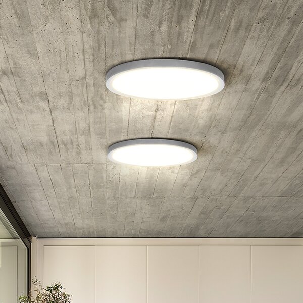 SOLIGHT LED osvětlení s dálkovým ovladačem Estela White, 36W, 2700lm, 30cm, CCT, Dim