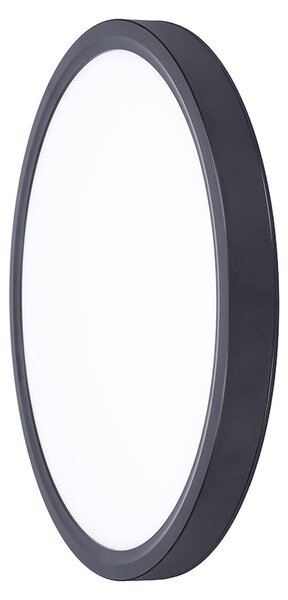 SOLIGHT LED osvětlení s dálkovým ovladačem Estela Black 36W, 2700lm, 30cm, CCT