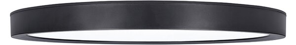 SOLIGHT LED osvětlení s dálkovým ovladačem Estela Black 36W, 2700lm, 30cm, CCT