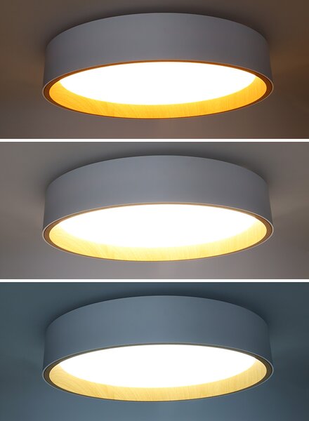 SOLIGHT LED osvětlení s dálkovým ovladačem Larios White, 48W, 3360lm, 39cm, CCT