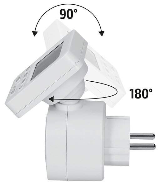 SOLIGHT Digitální časový spínač DT35