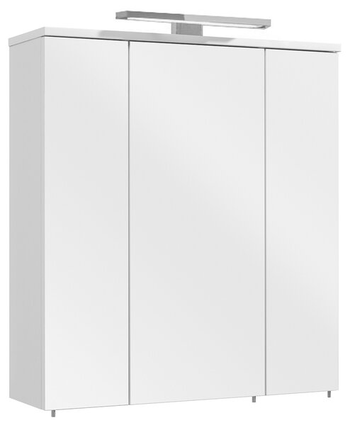 ZRCADLOVÁ SKŘÍŇKA, bílá, 65/72/20 cm Xora - Koupelnové série