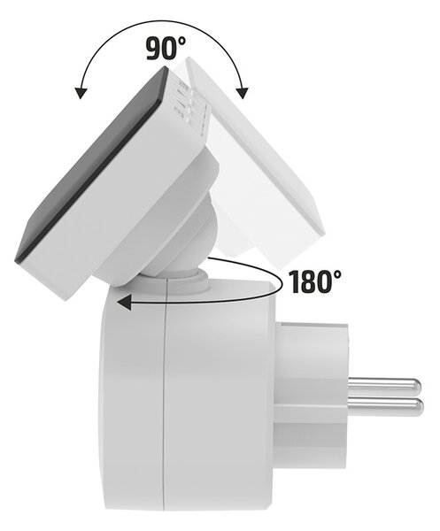 SOLIGHT Digitální časový spínač DT36