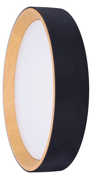 SOLIGHT LED osvětlení s dálkovým ovladačem Larios Black 48W 3360lm 39cm CCT