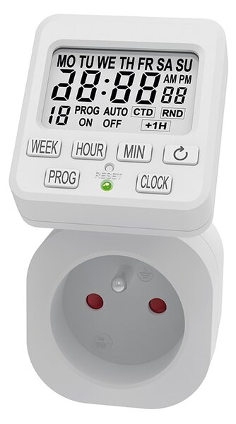 SOLIGHT Digitální časový spínač DT35