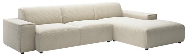 ROHOVÁ SEDAČKA, textil, přírodní barvy Livetastic - Sedací soupravy, Online Only