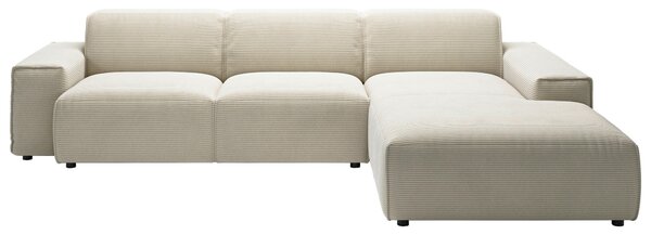 ROHOVÁ SEDAČKA, textil, přírodní barvy Livetastic - Sedací soupravy, Online Only