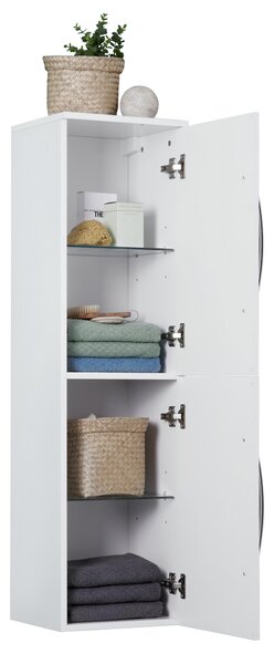 MIDI SKŘÍŇKA, bílá, 35/128/32 cm Stylife - Koupelnové série