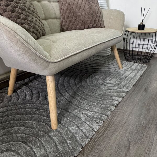 ELLE Decoration, Kusový koberec New York 105085 Grey, 120x170, šedá, obývací pokoj