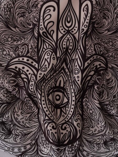 MK Lůžkoviny Povlak na polštář mikroplyš 45 x 45 cm - Buddha 5 L02