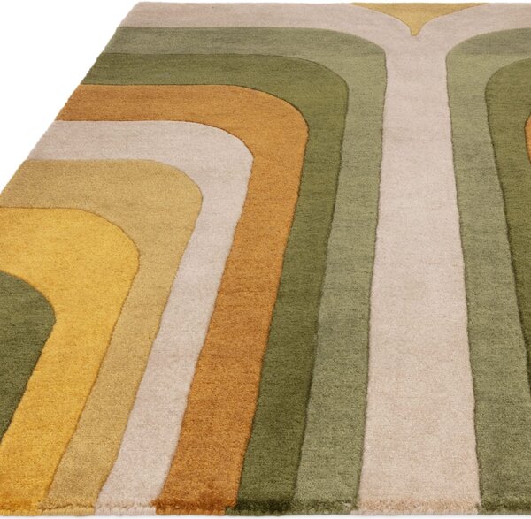 Tribeca Design Kusový koberec Inxs Retro Green Rozměry: 120x170 cm