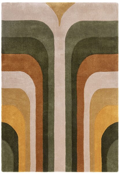 Tribeca Design Kusový koberec Inxs Retro Green Rozměry: 160x230 cm