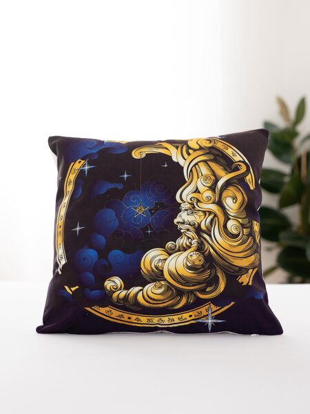MK Lůžkoviny Povlak na polštář mikroplyš 45 x 45 cm - Buddha 2 L02