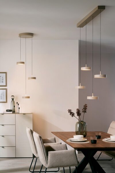 ZÁVĚSNÉ LED SVÍTIDLO, 46.5/180 cm Dieter Knoll - Závěsná světla