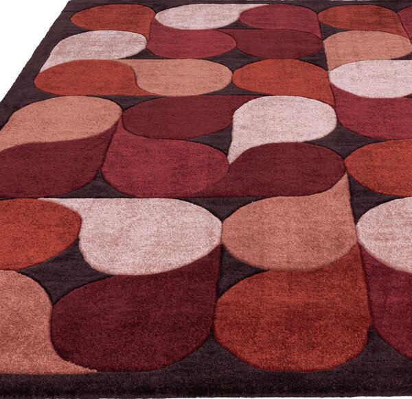 Tribeca Design Kusový koberec Inxs Jive Red Rozměry: 120x170 cm