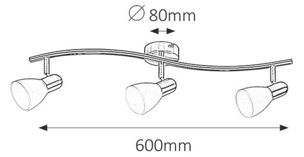 Rabalux SOMA bodové svítidlo 6303