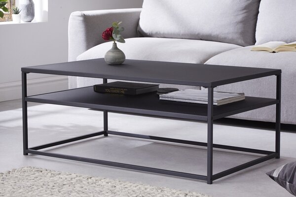 Designový konferenční stolek Damaris 100 cm černý