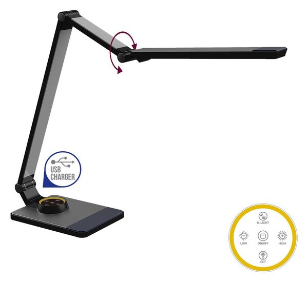 Prezent 31212 - LED Stmívatelná stolní lampa AKAN LED/10W/230V