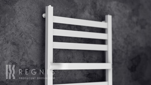 Regnis LOX DUO, topné těleso 300x1500mm, 644W, černá matná, LOXDUO1500/300/D270/BLACK