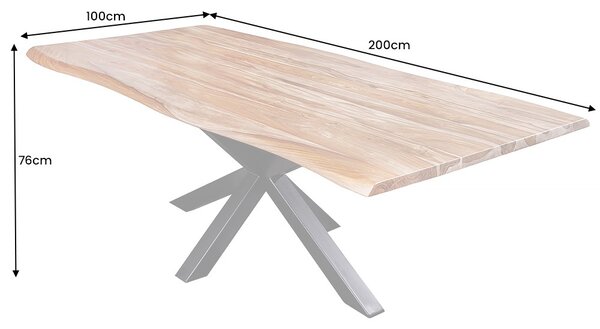 Designový jídelní stůl Massive II 200 cm Sheesham