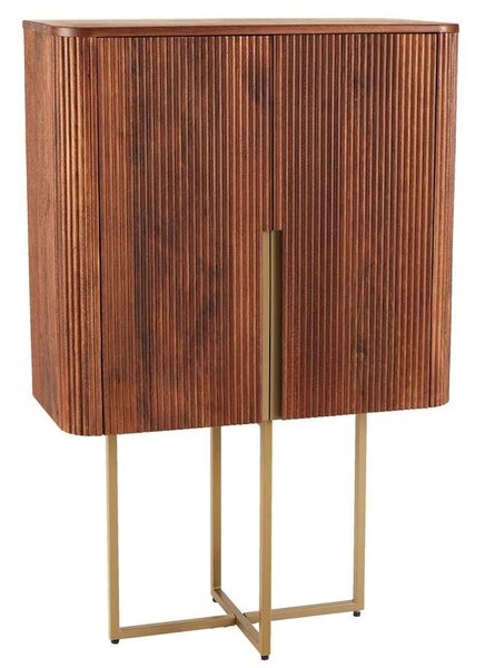 Designová vysoká komoda Daichi 125 cm mango