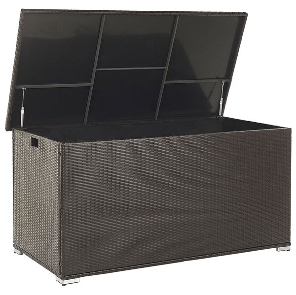 Úložný box MODENA 155 cm 75 cm Umělý ratan Hnědá