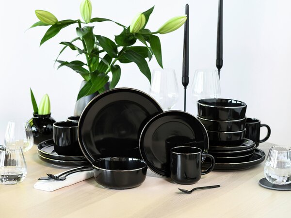 KOMBINOVANÁ SOUPRAVA 16dílné kamenina Creatable - Online Only nádobí, Online Only