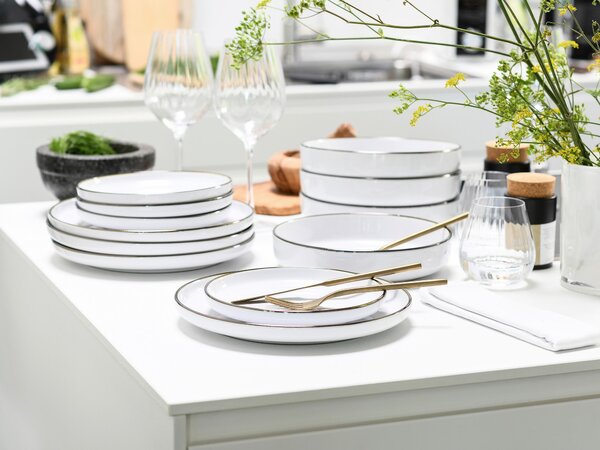 JÍDELNÍ SOUPRAVA 18dílnékamenina Creatable - Online Only nádobí, Online Only