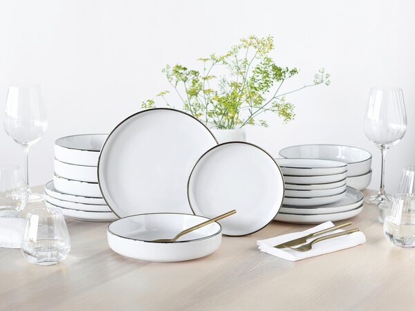 JÍDELNÍ SOUPRAVA 18dílnékamenina Creatable - Online Only nádobí, Online Only