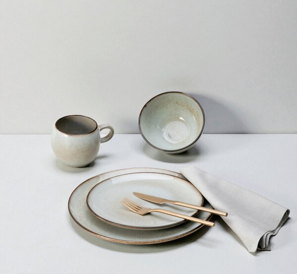 KOMBINOVANÁ SOUPRAVA 16dílné kamenina Creatable - Online Only nádobí, Online Only