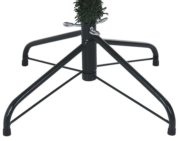 Umělý vánoční stromeček LED JACINTO 180 cm Tmavě zelená