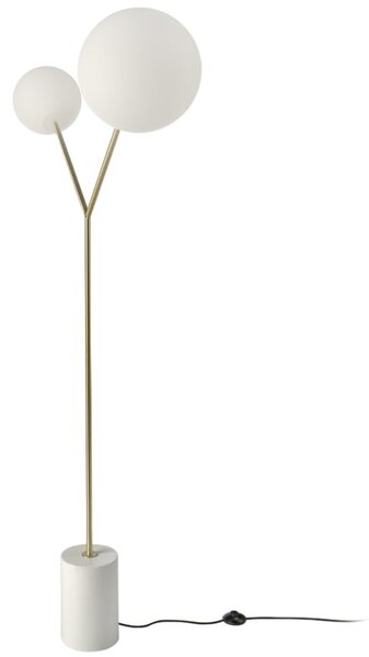 -25 % Dny MOMENTI– Bílá stojací lampa Angel Cerdá No. 8048, 192 cm