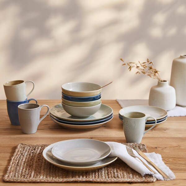 KOMBINOVANÁ SOUPRAVA 16dílné kamenina Creatable - Online Only nádobí, Online Only