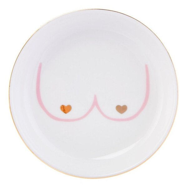 Porcelánový talířek na šperky Girl Power – Sass & Belle